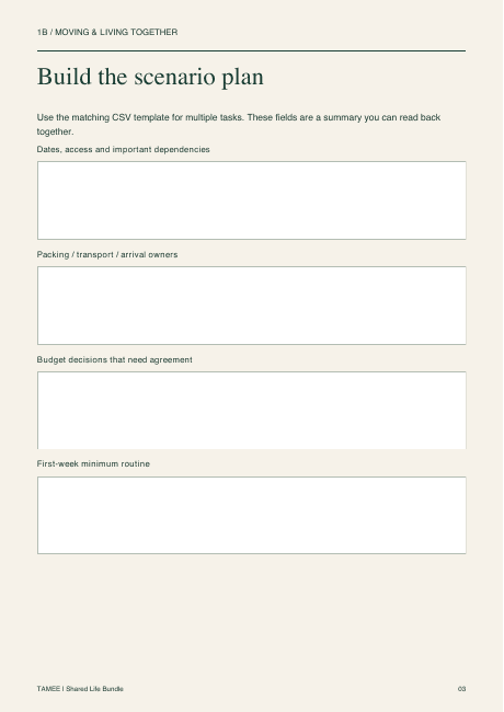 scenario kit worksheet preview